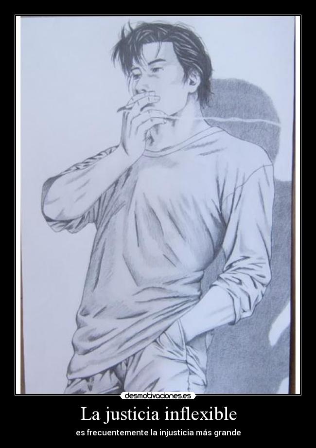 La justicia inflexible - 