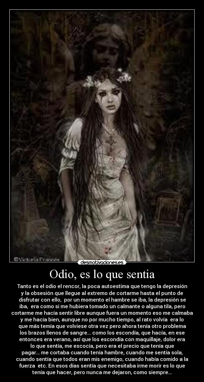 carteles odio ese momento sentia esto desmotivaciones