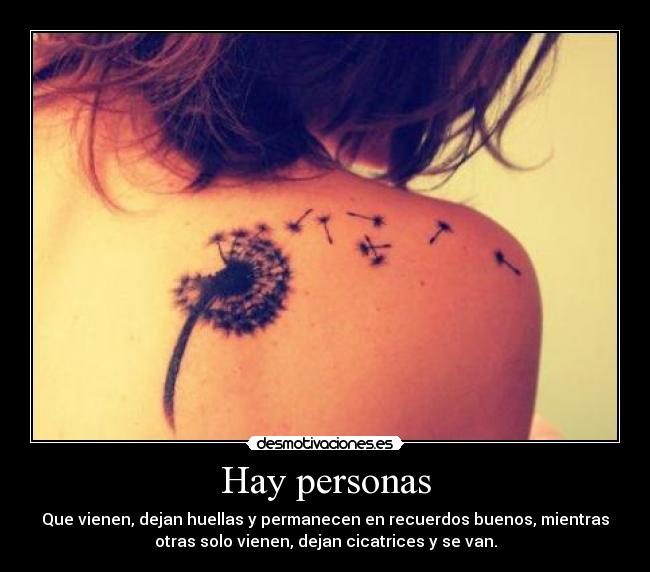 carteles tatoo flor diente leon vienen van sakuby abby desmotivaciones