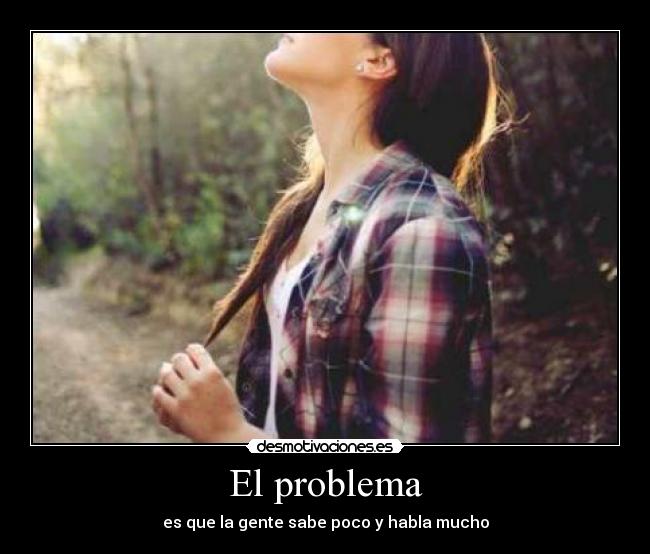 El problema -