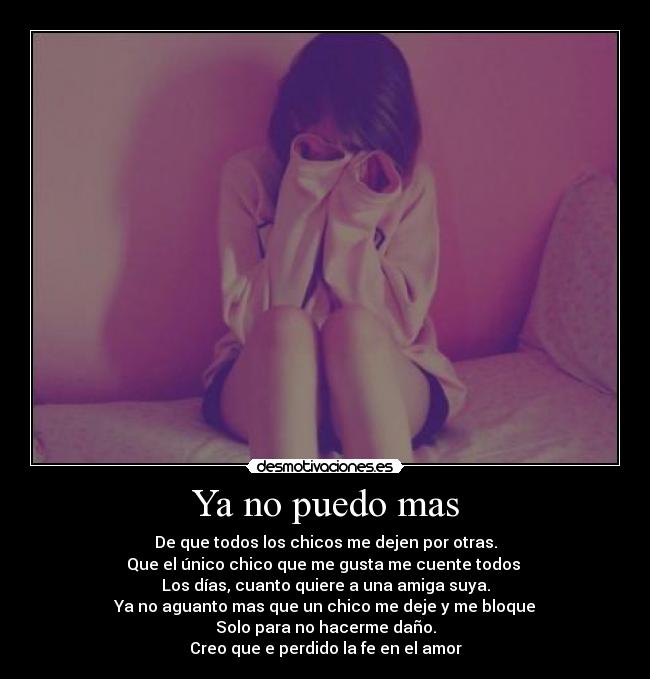 No Puedo Mas