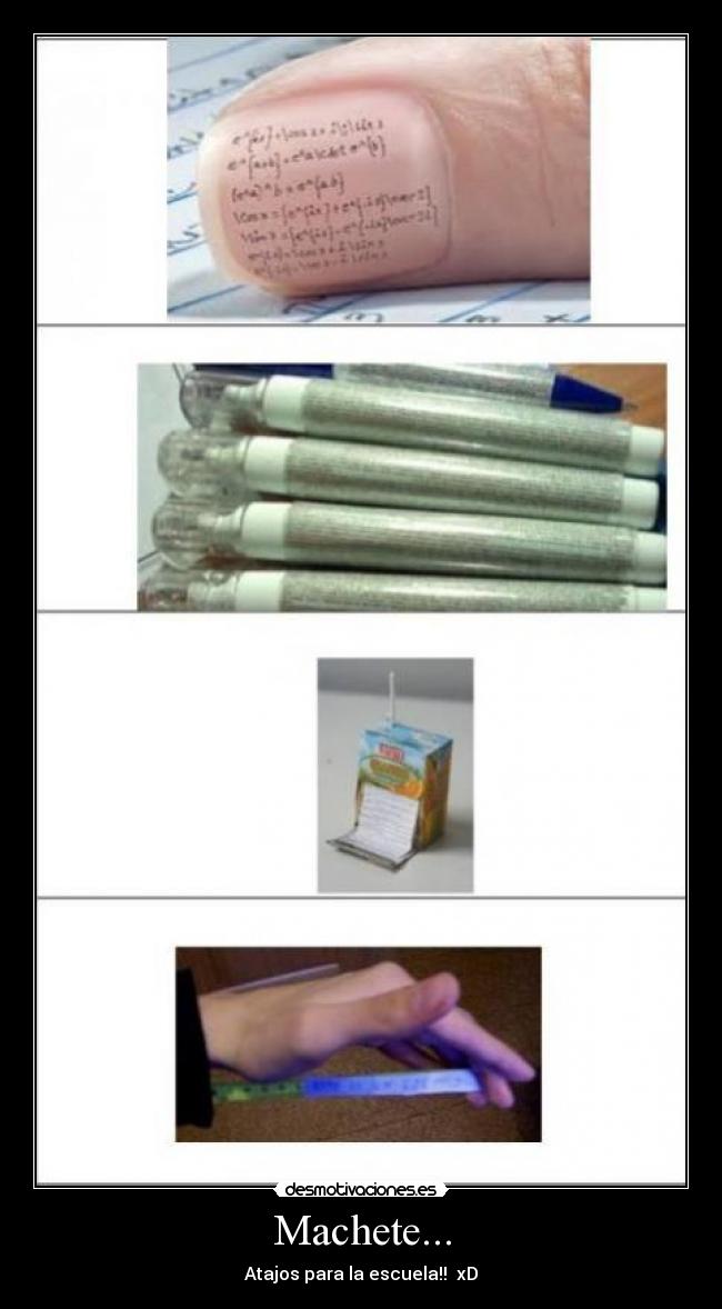 Machete... -