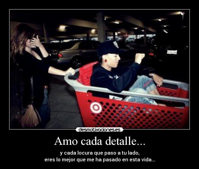 Amo cada detalle... -