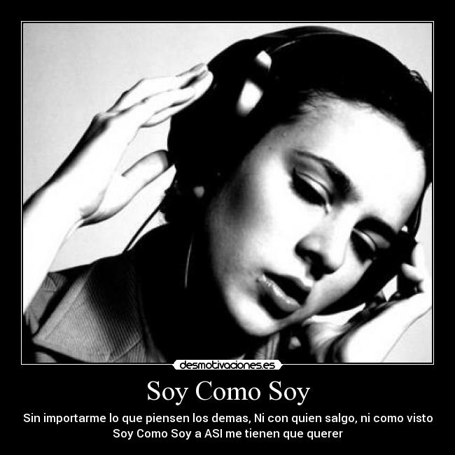 Soy Como Soy -