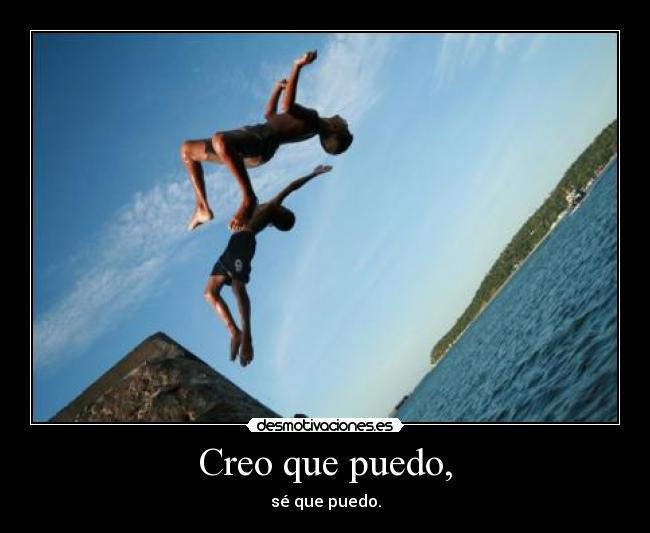 Creo que puedo, - 