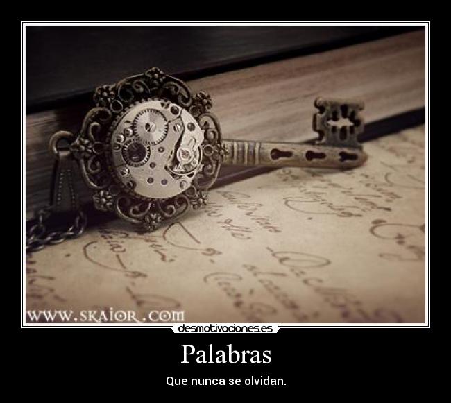 Palabras - 