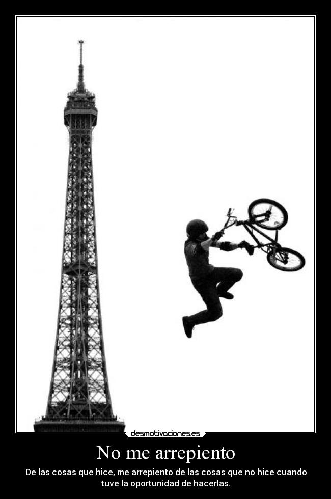 No me arrepiento -