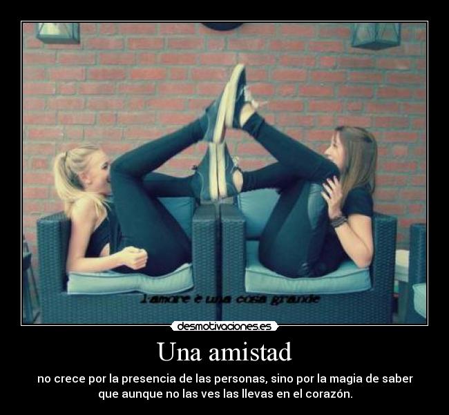 Una amistad - 