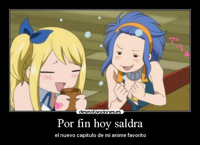 Por fin hoy saldra - 