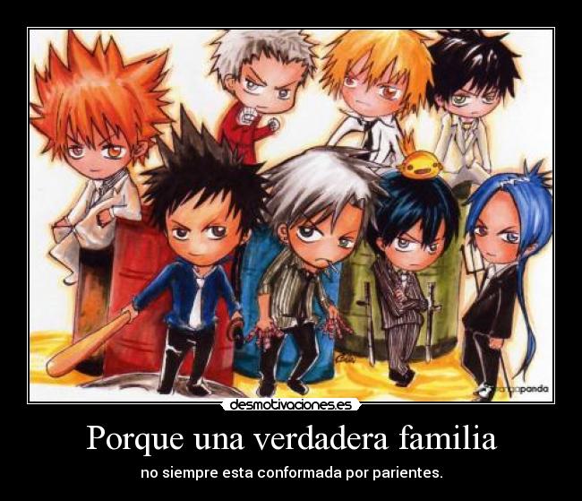 Porque una verdadera familia -