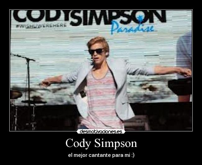 Cody Simpson - el mejor cantante para mi :)