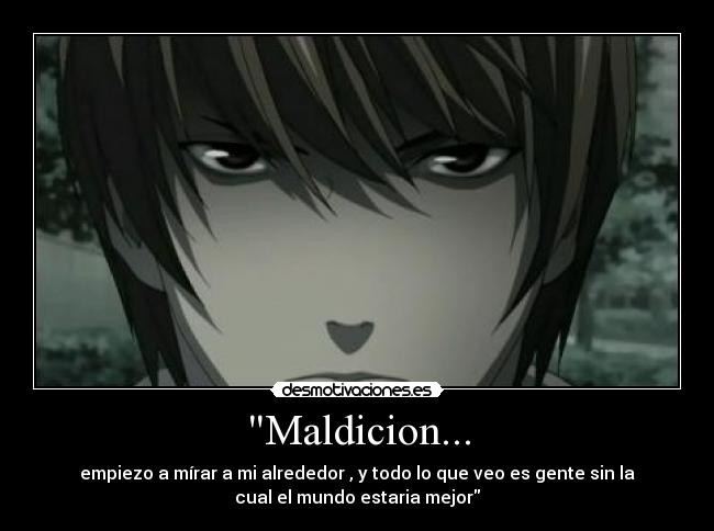 Maldicion... -