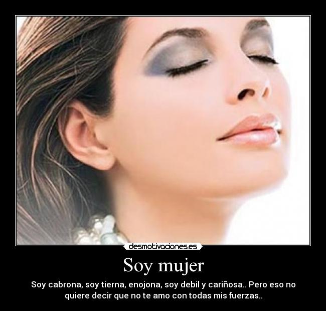 Soy mujer -