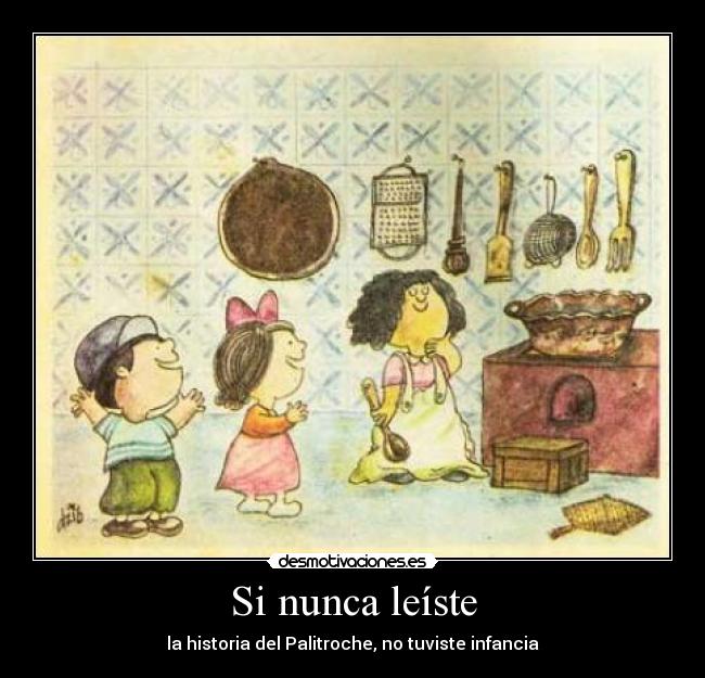 carteles palitroche infancia leer primaria desmotivaciones