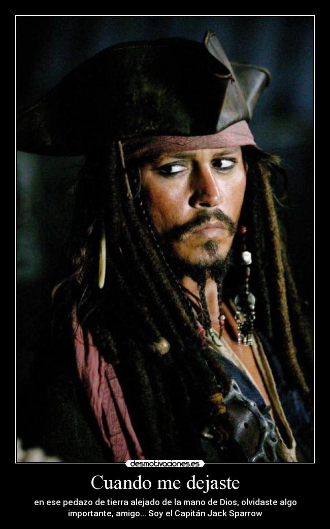 carteles piratas del caribe maldicion del perla negra jack sparrow desmotivaciones