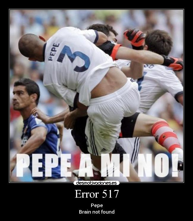 Error 517 - Pepe
Brain not found