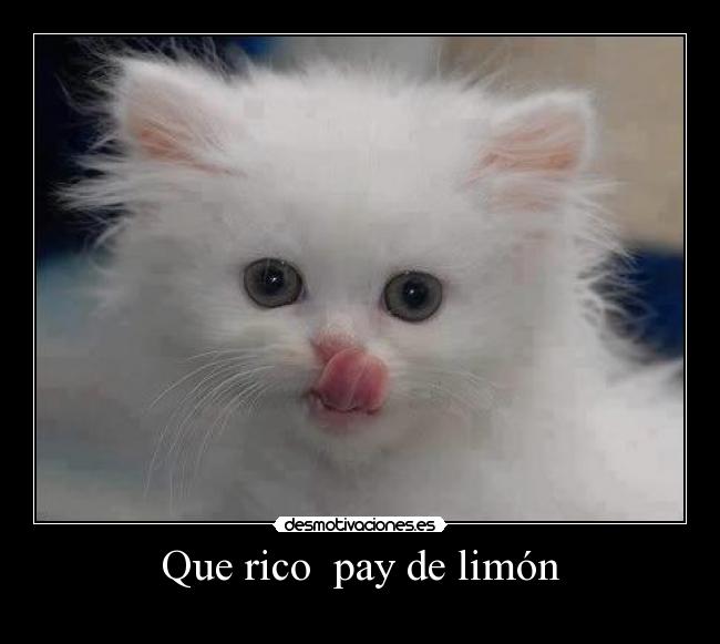 Que rico pay de limón -