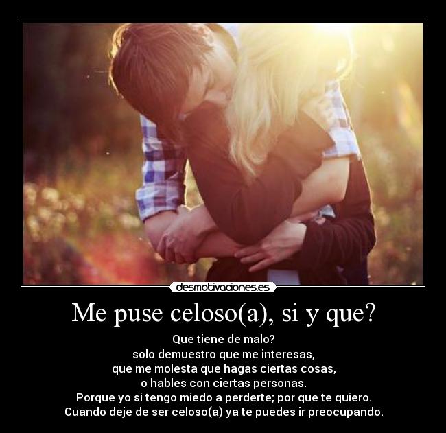 carteles celos celosa celoso desmotivaciones