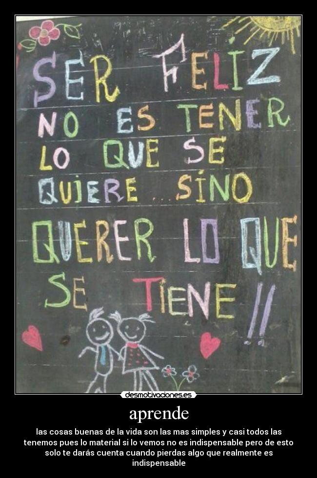 aprende -