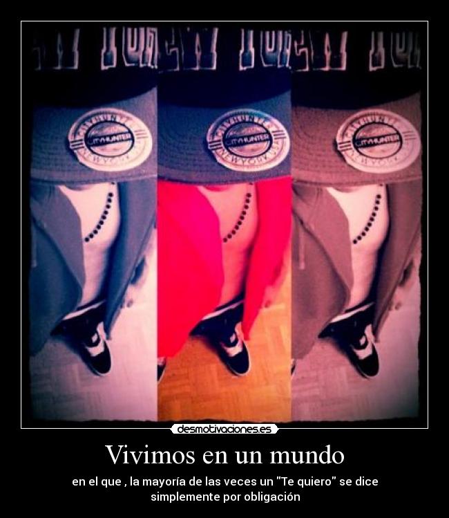 Vivimos en un mundo - 