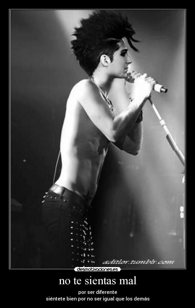 no te sientas mal - 