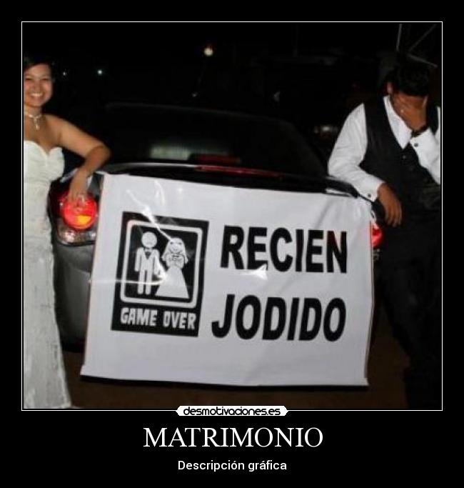 MATRIMONIO - Descripción gráfica