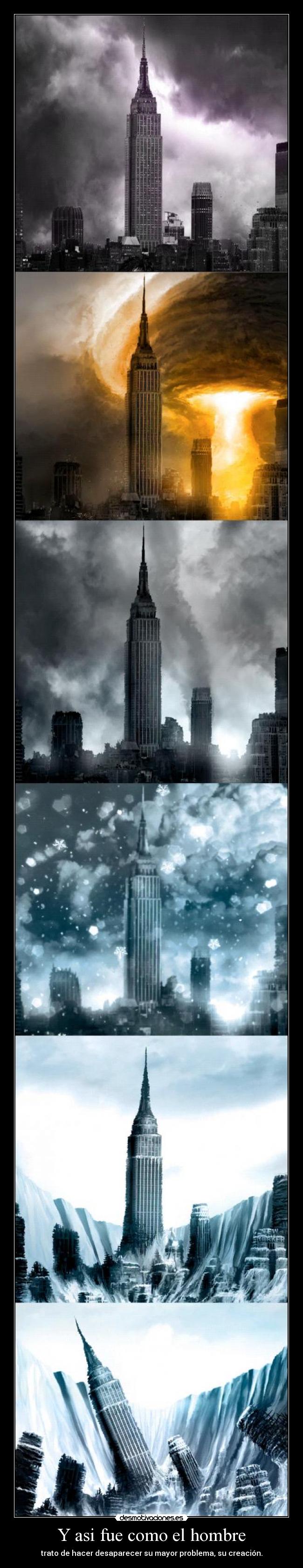 Y asi fue como el hombre - 