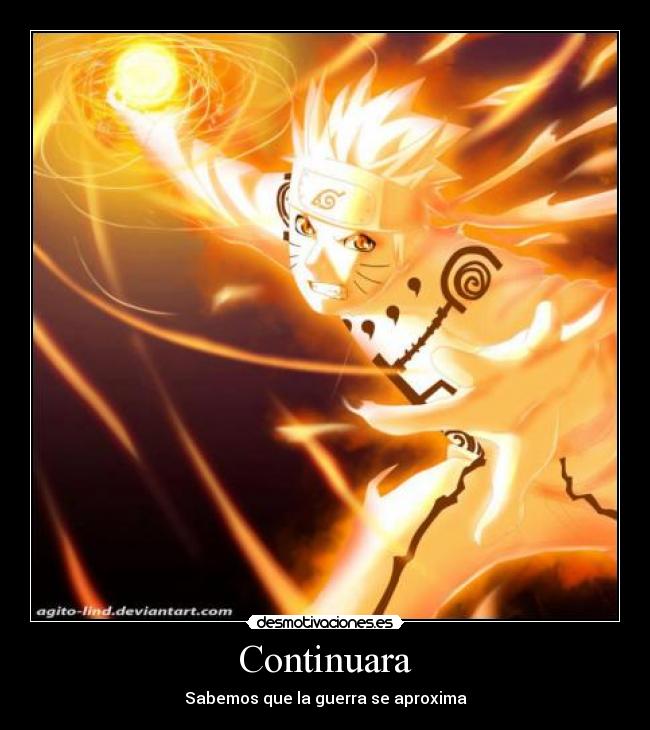Continuara - Sabemos que la guerra se aproxima