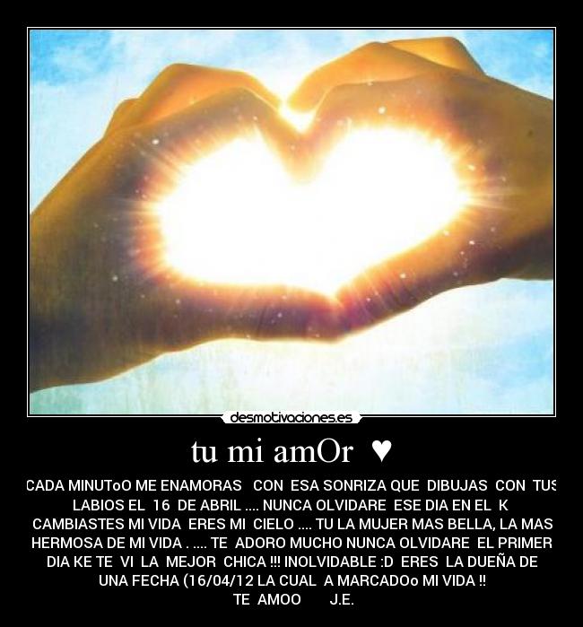 tu mi amOr  ♥ - 