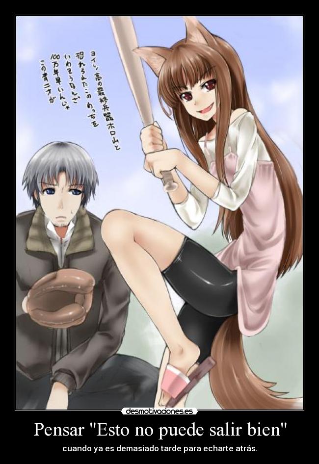 Pensar Esto no puede salir bien -