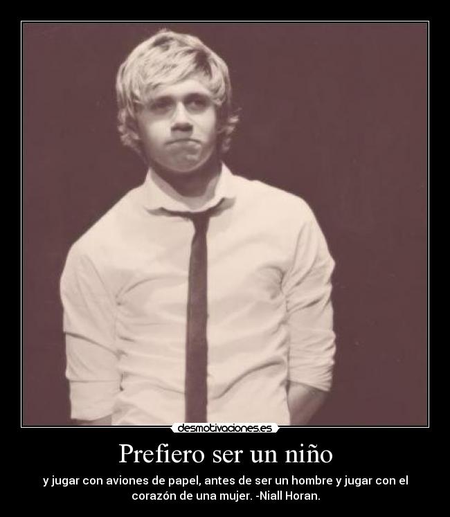 Prefiero ser un niño - 