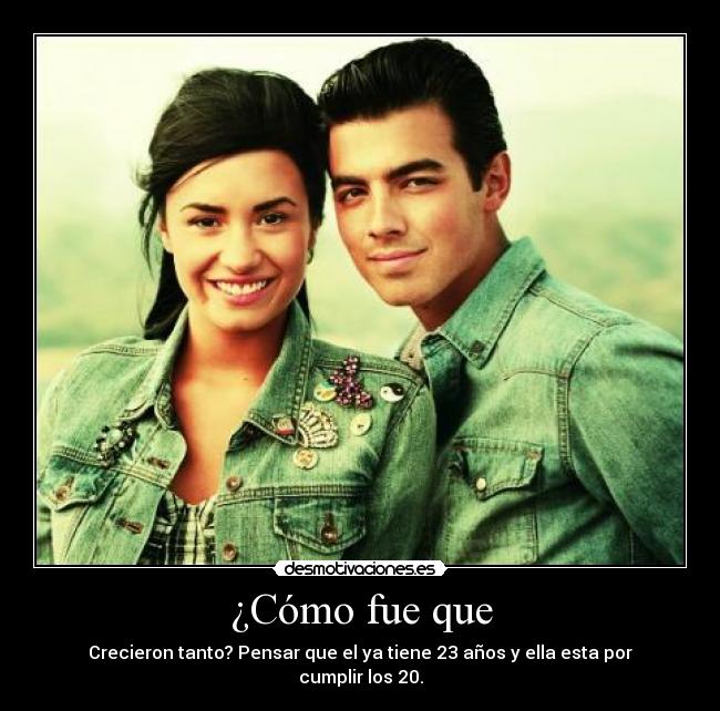 carteles demi lovato joe jonas desmotivaciones