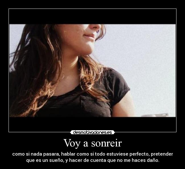 Voy a sonreir - 