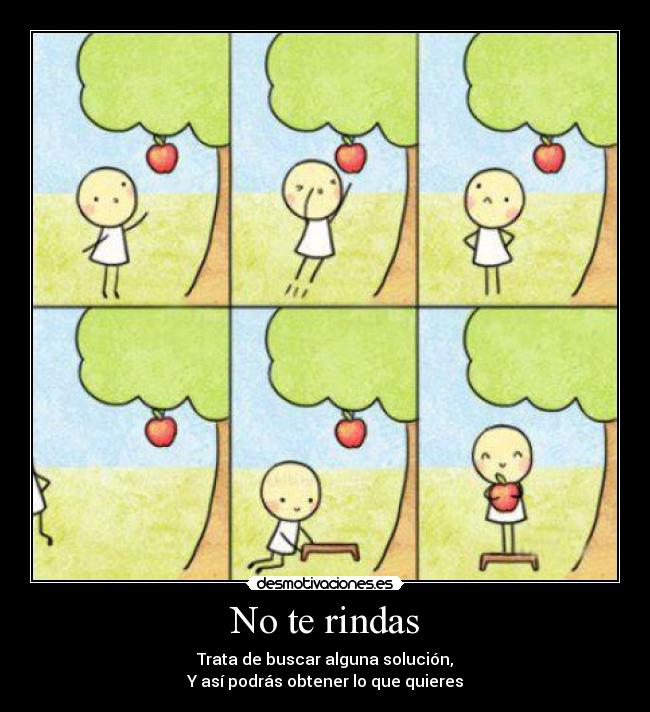 No te rindas -