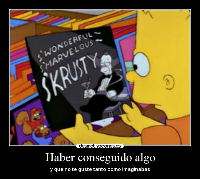 carteles krusty desmotivaciones