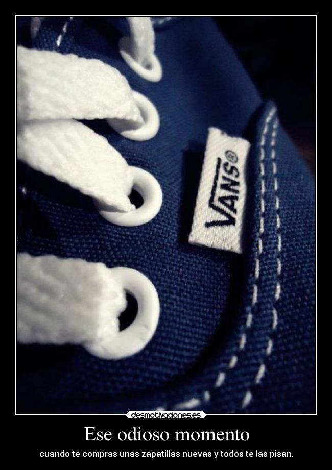 Ese odioso momento -