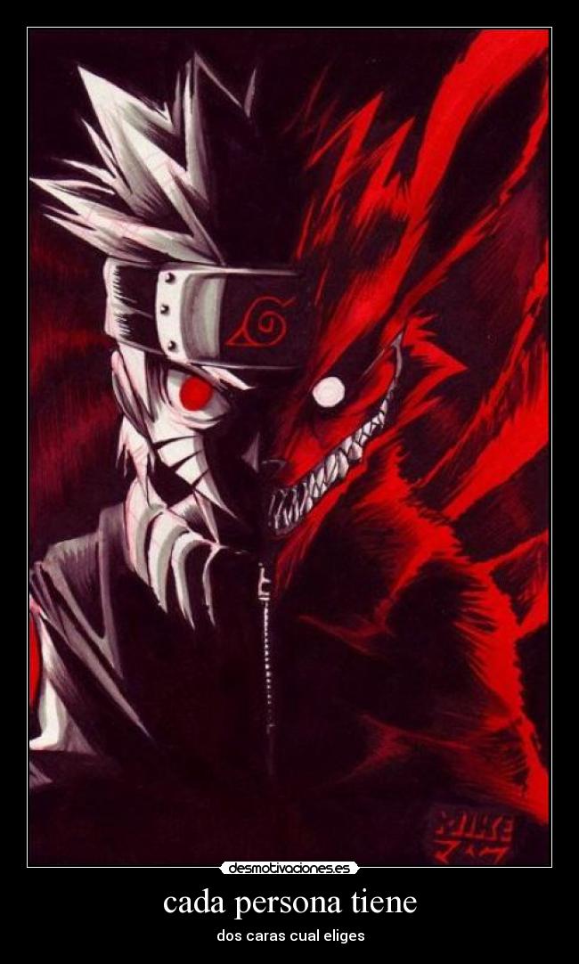 cada persona tiene - dos caras cual eliges