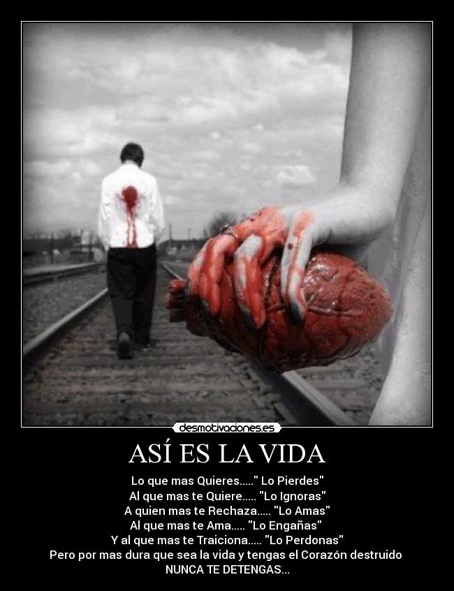 ASÍ ES LA VIDA -
