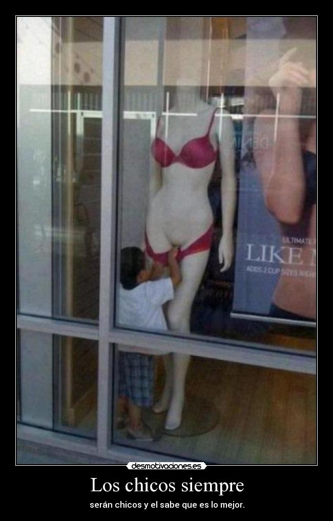 Los chicos siempre -
