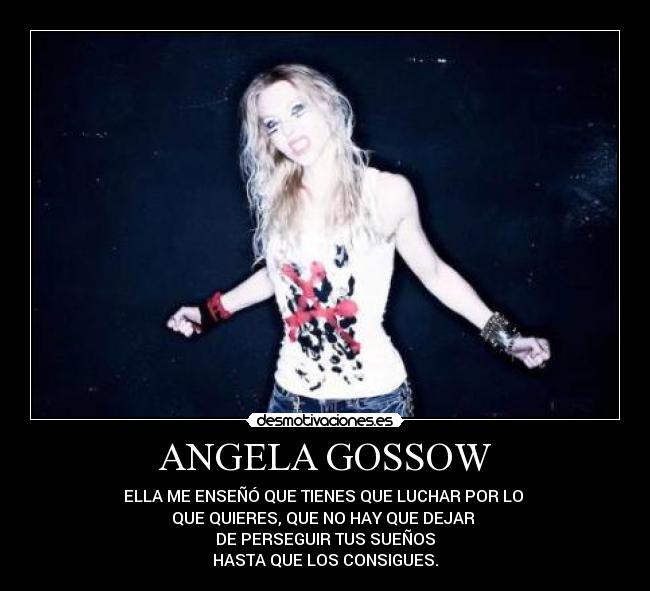ANGELA GOSSOW -