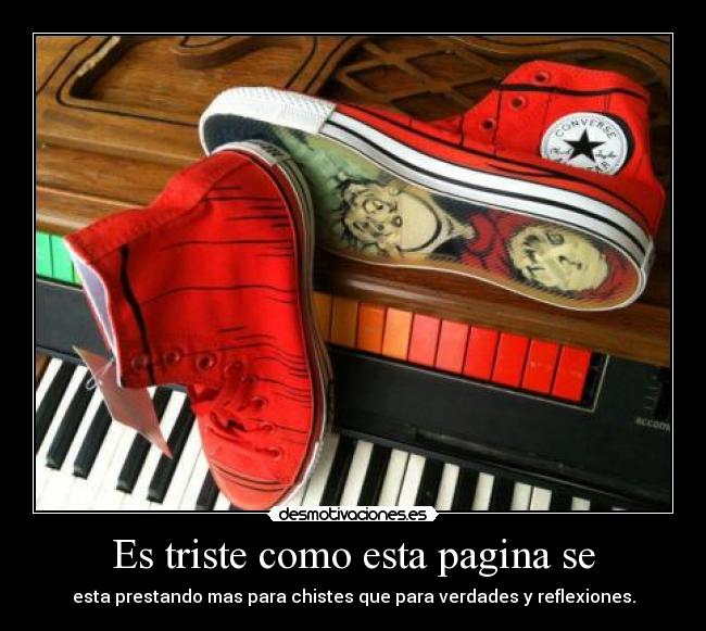 Es triste como esta pagina se - 