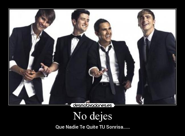 No dejes - Que Nadie Te Quite TU Sonrisa......