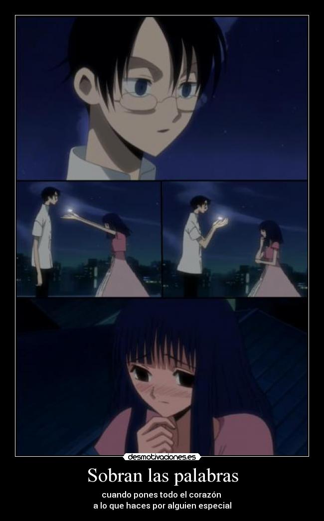 Sobran las palabras -