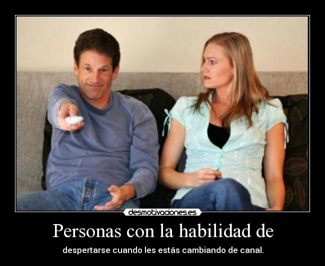 Personas con la habilidad de - 