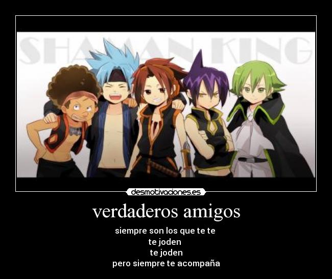 carteles amigos anime desmotivaciones