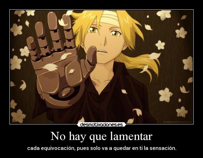 No hay que lamentar - 