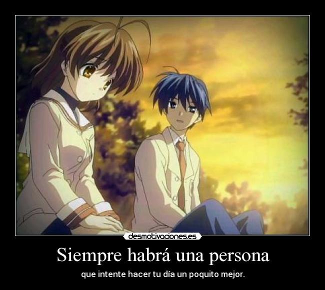 Siempre habrá una persona -