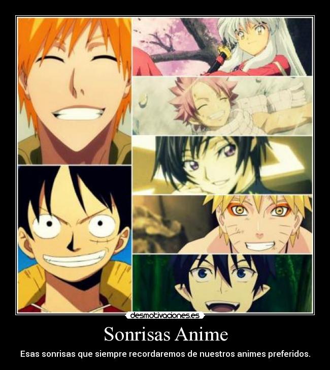Sonrisas Anime -