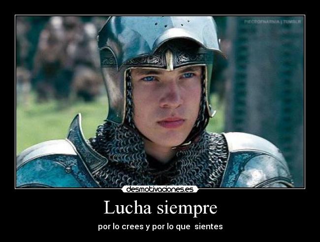 Lucha siempre -