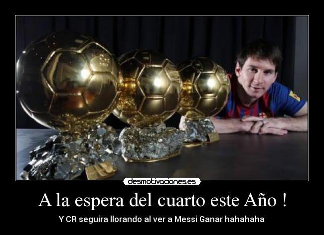 A la espera del cuarto este Año ! -